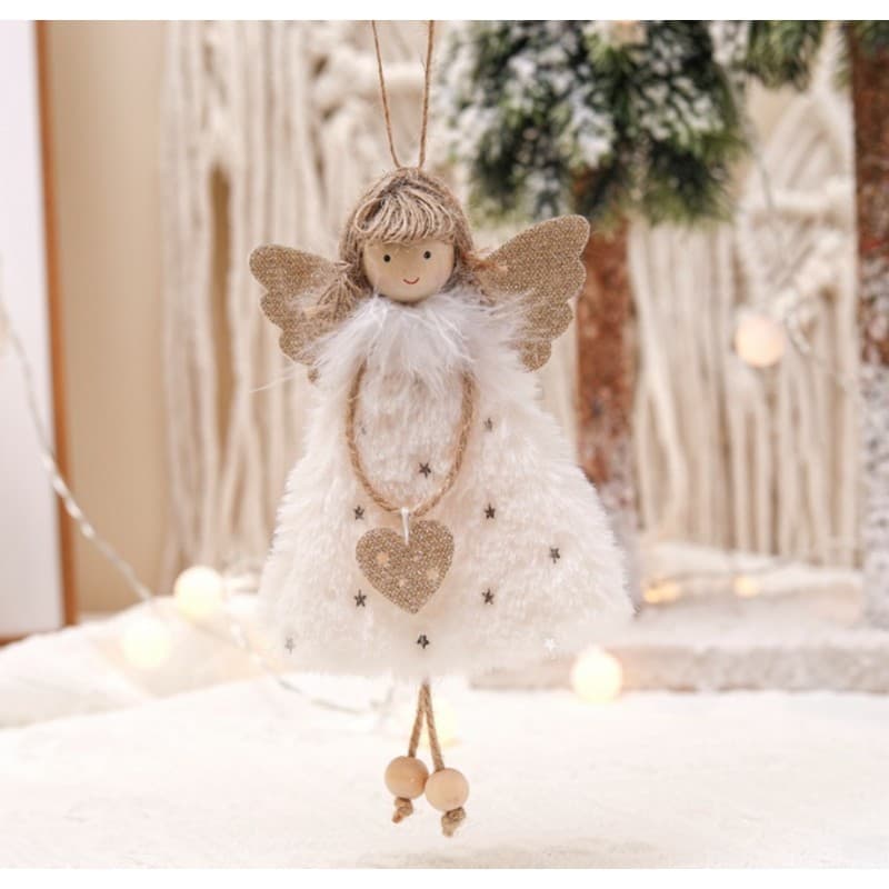 ANIOŁ ŚWIĄTECZNY BOŻE NARODZENIE Z PLUSZU